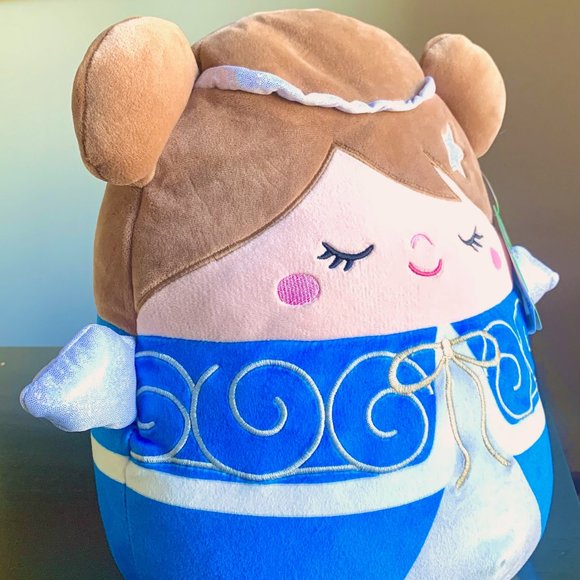 2021 12" Hetty 1424 Blue Silver Christmas Angel Plush Retired Squishmallows MWMT - Picture 3 of 6